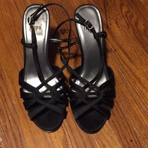 Black Impo heels